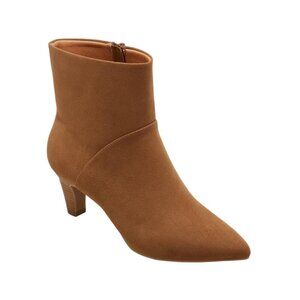 NWT Universal Thread Womens Block Heel Frances Ankle Boots 88744364 Brown 7M